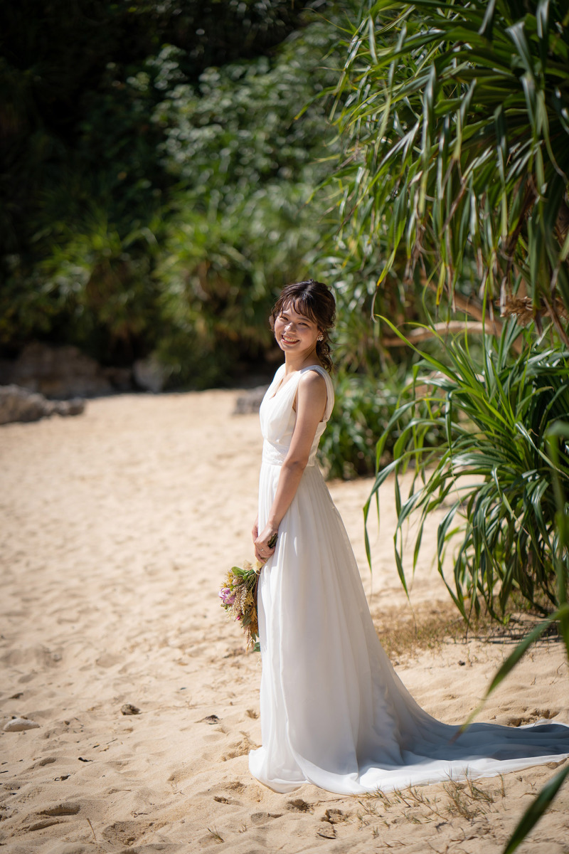 新婦様のソロショット＊