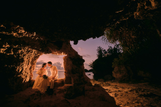 幻想的なサンセット