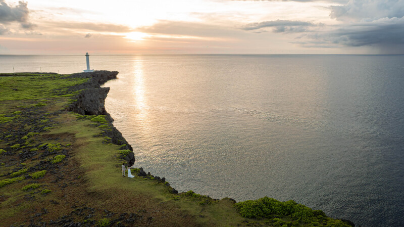 ドローンフォト＊残波岬