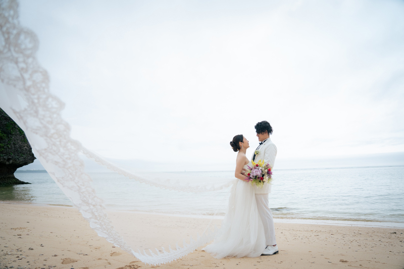 ロングベールで