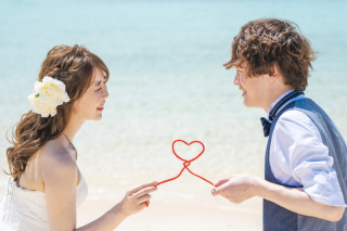 与論島でリゾートフォト♡