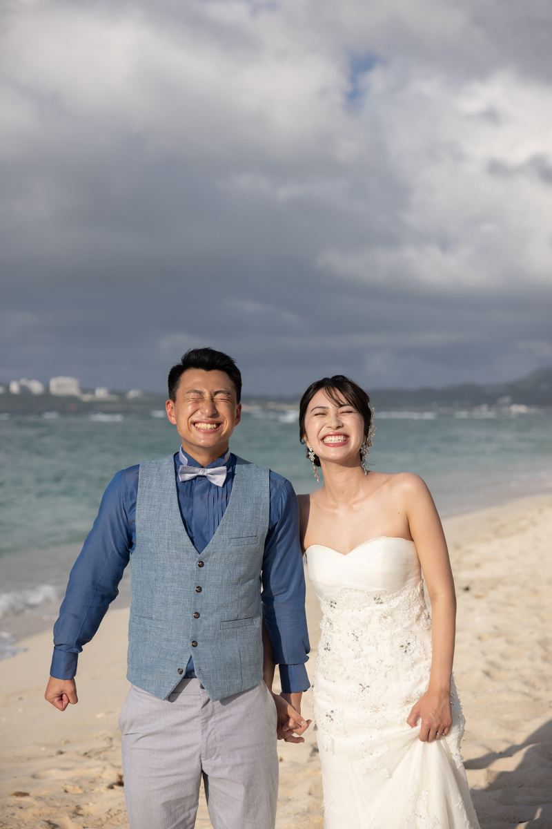 ビーチでパシャり!!