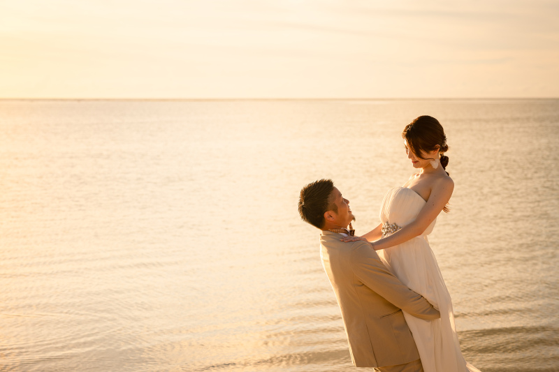 抱っこしながら