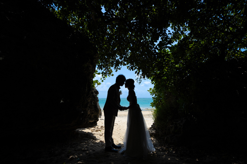 木陰からスタート