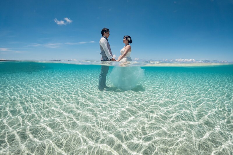 ヨロンブルー × 水中撮影