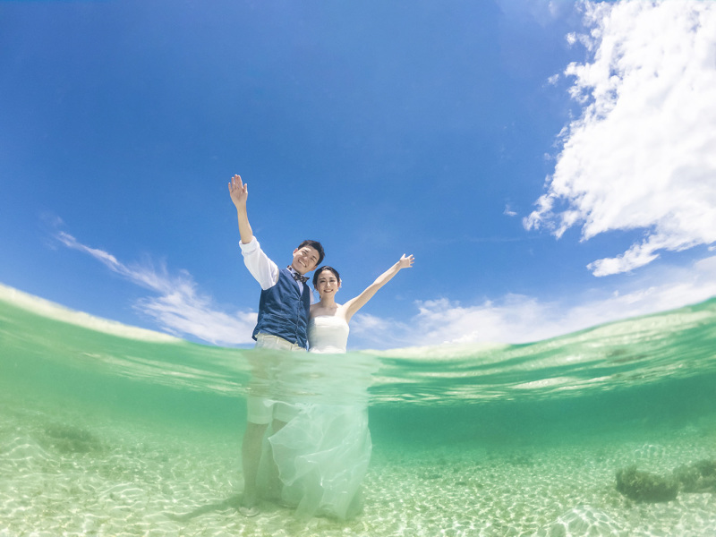 無人島なら絶対水中撮影!!