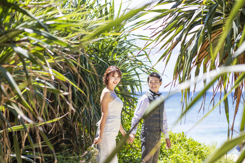 緑のトンネルをくぐって向かう先は青い海‼︎