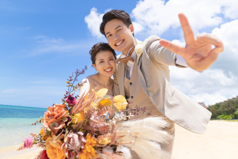 青空の下で撮影スタート！！