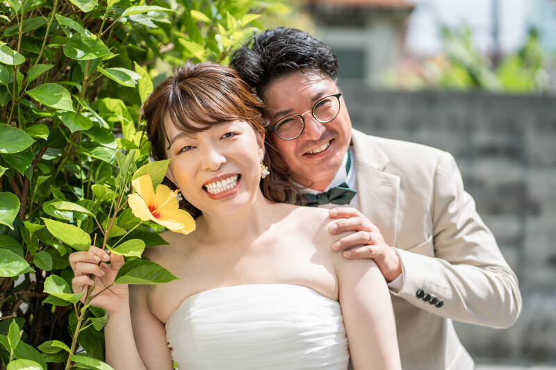 沖縄の自然に囲まれて＊