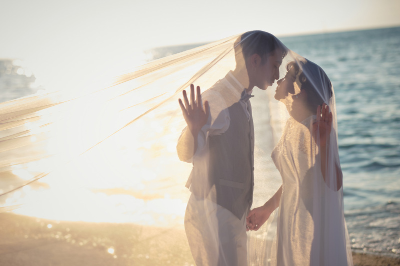 ロングベールを使って＊