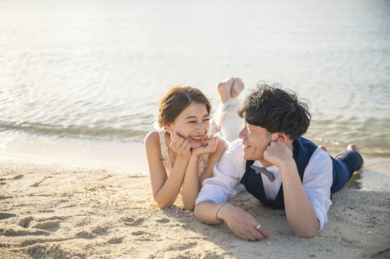 ラストは仲良し寝転びショット♡