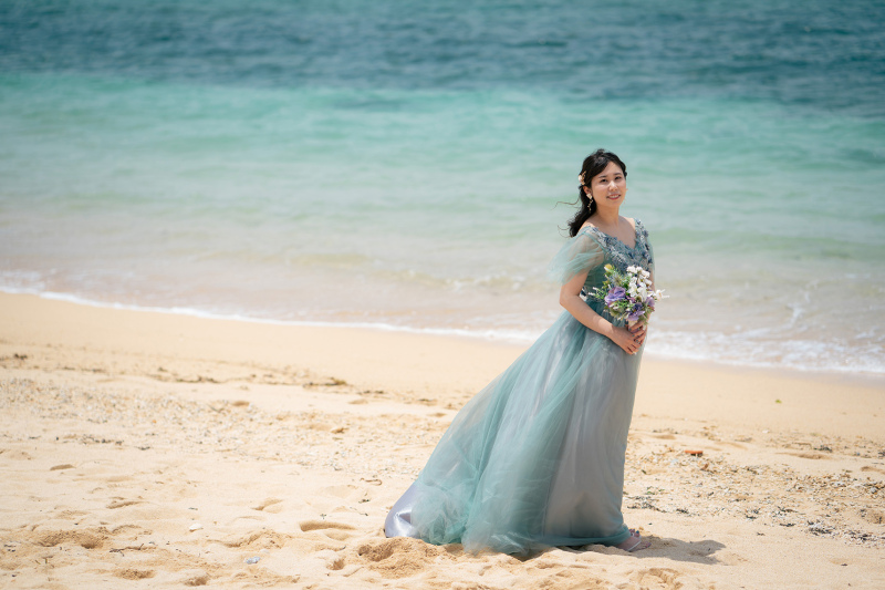 カラードレスチェンジ