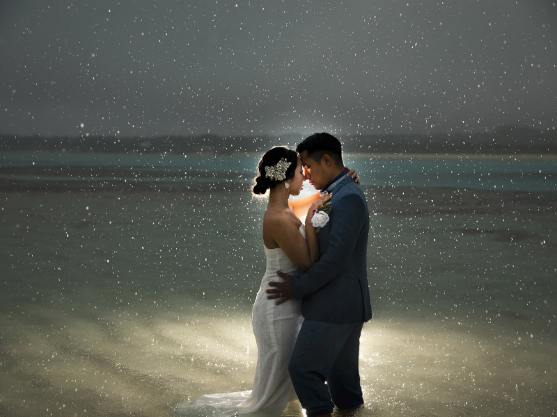 与論島百合が浜で「アメイジング撮影」☆