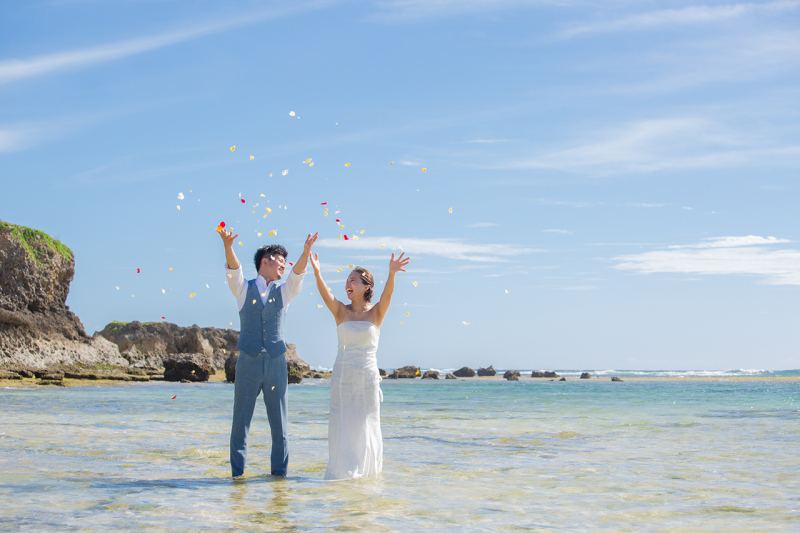 ラストはもっかいフラワーシャワー*