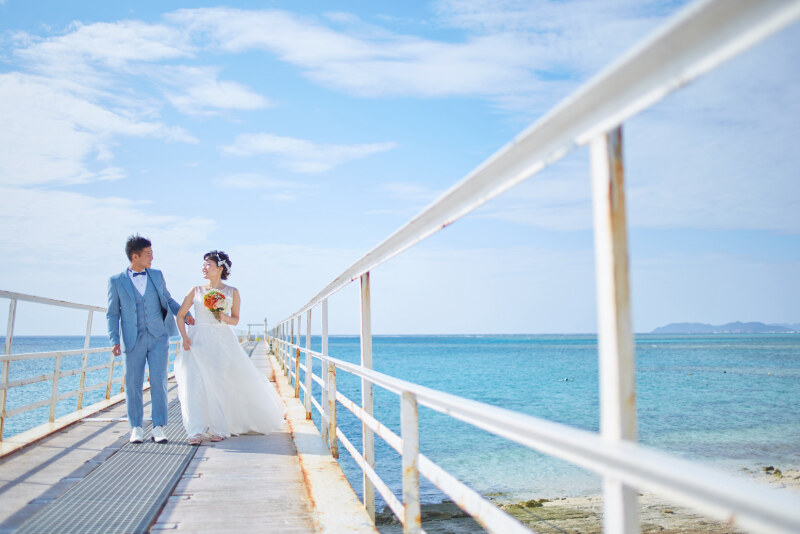 桟橋から広がる世界♡