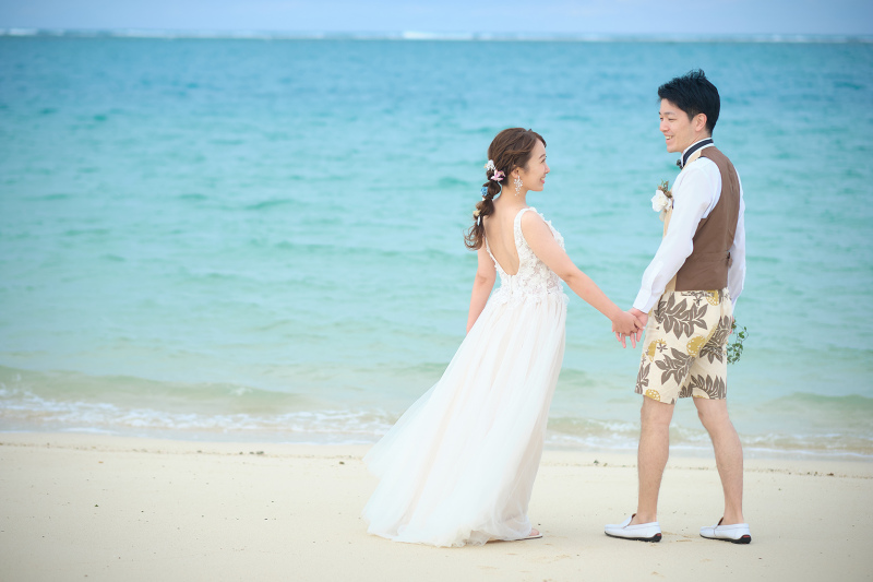 ビーチに到着！