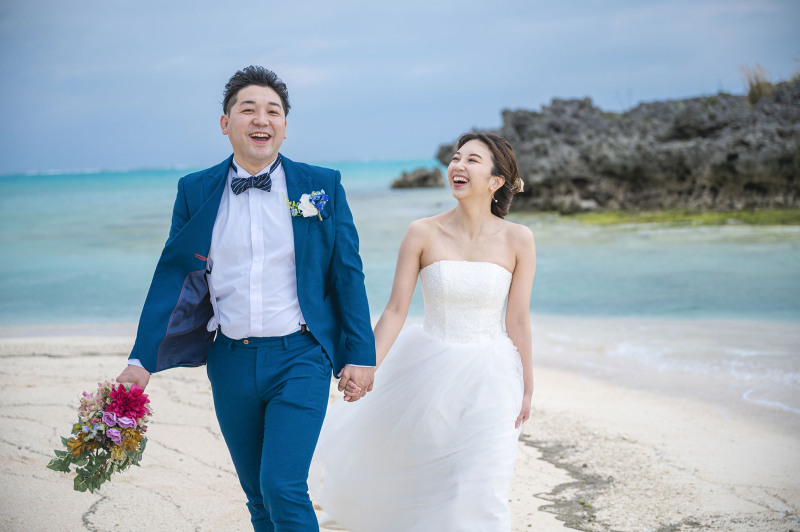 ビーチ撮影スタート！