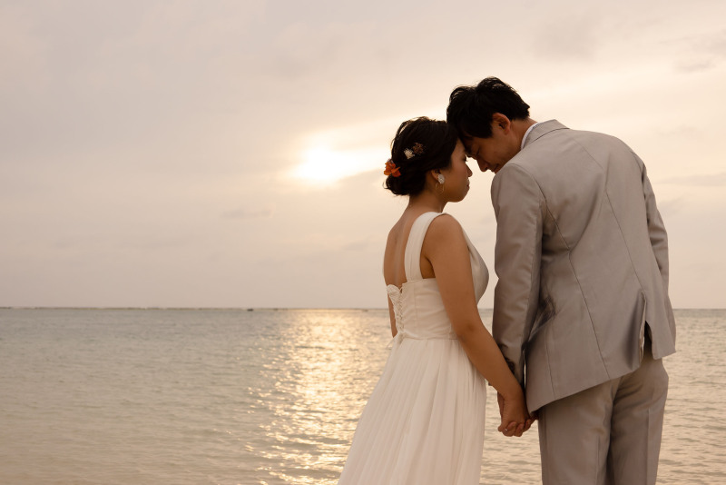 おでこをコツン＊*