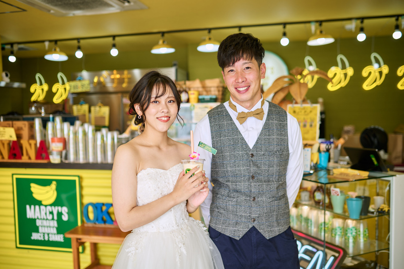 黄色に囲まれて