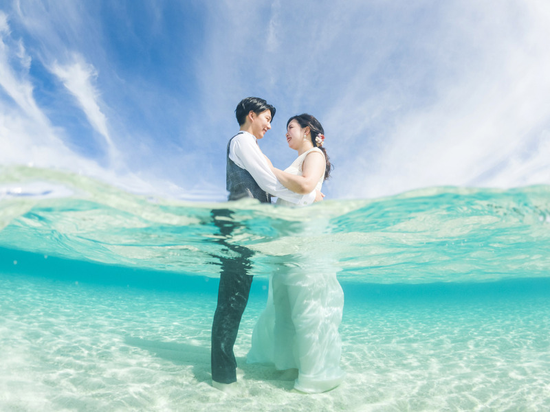 ヨロンブルーに包まれて*