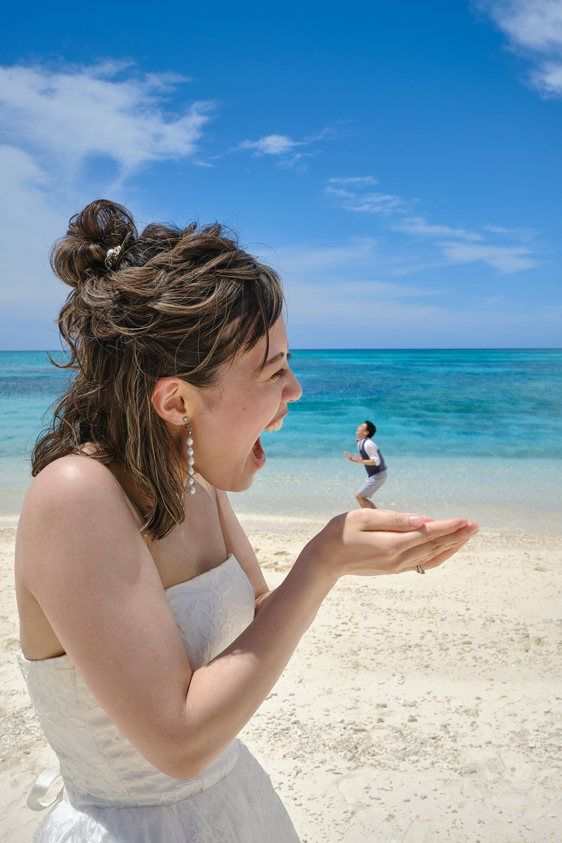 無人島でハッピーウェディング☆