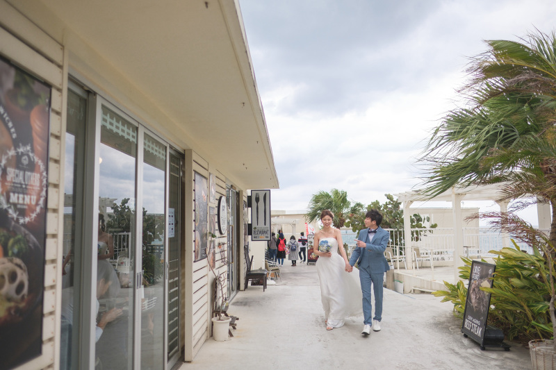 普段のおふたりの雰囲気で