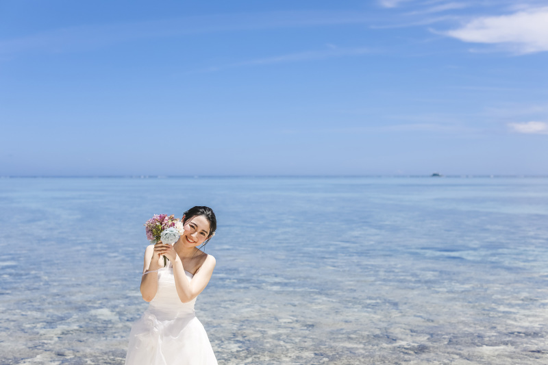 ご新婦様のソロカット♡