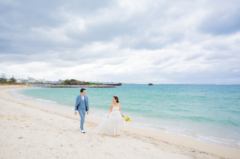 ビーチをお散歩♪