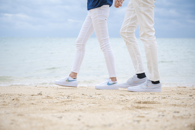 お揃いの靴も＊