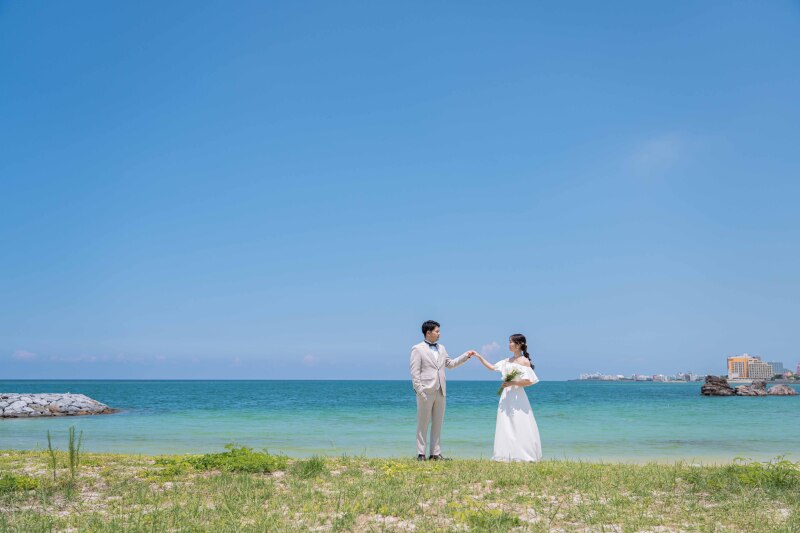 沖縄の自然たっぷりに