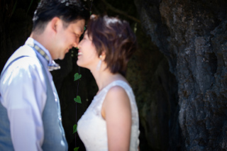 沖縄の緩やかな時間の中で過ごすフォトウェディング