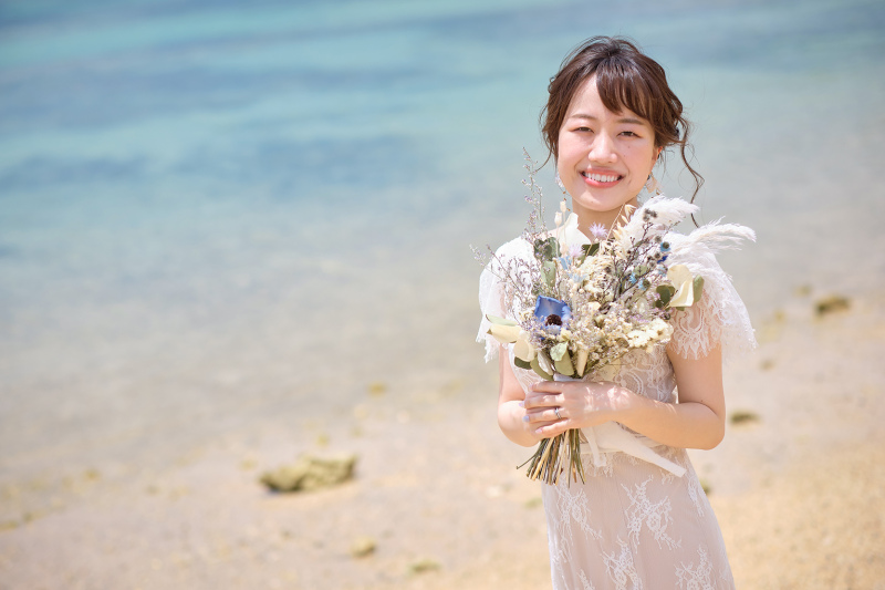 持ち込みブーケと一緒に＊