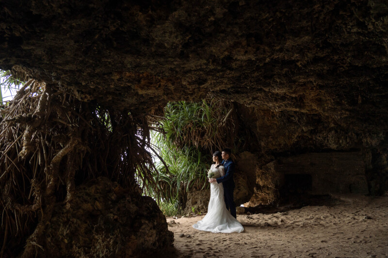 角度で変わる写真