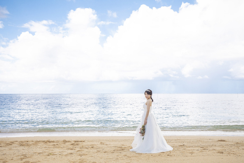 ご新婦様のソロショット