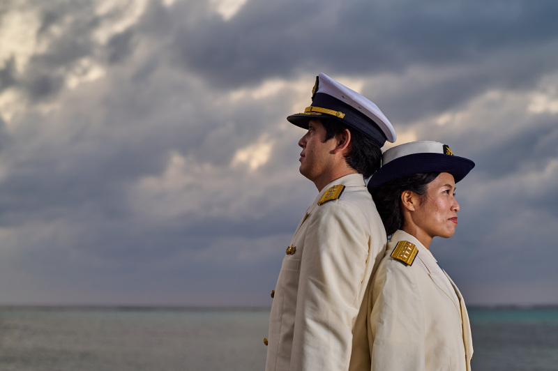 自慢の制服でフォトウェディング