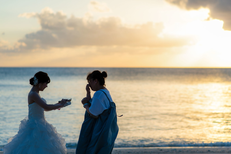 新婦様からお母様へサプライズお手紙＆プレゼント