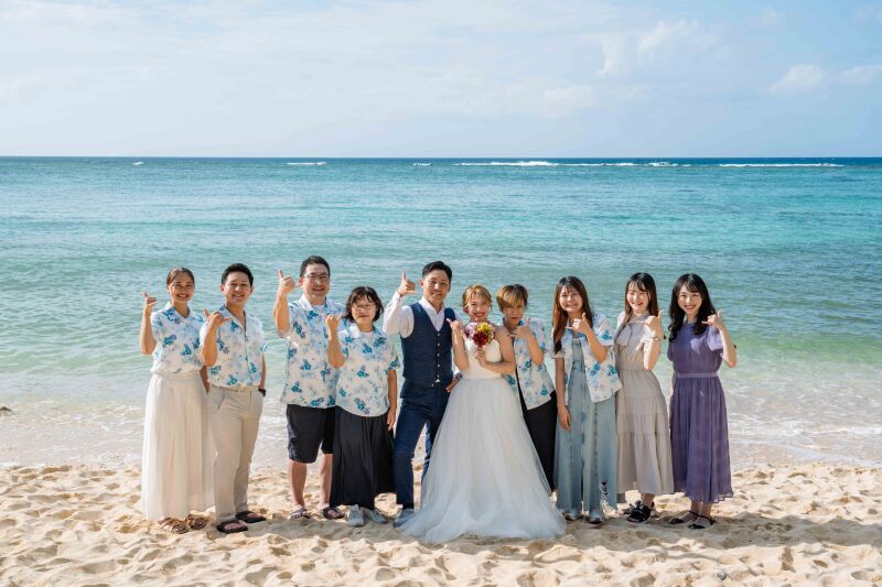 大切な人達に囲まれて