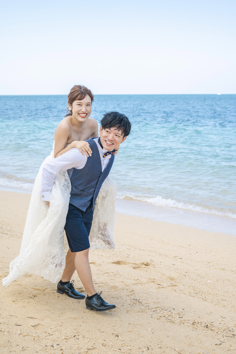 おんぶをして・・・♡