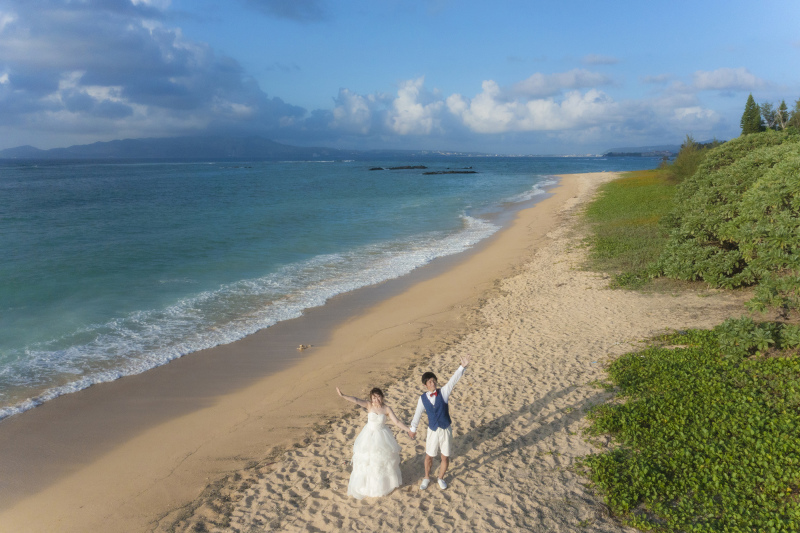 良い天気で撮影スタート♪