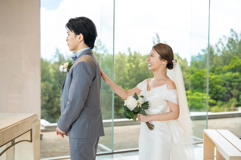 マーブルリゾートウェディング沖縄［MARBLE RESORT WEDDING 沖縄］_チャペルで撮影できる
