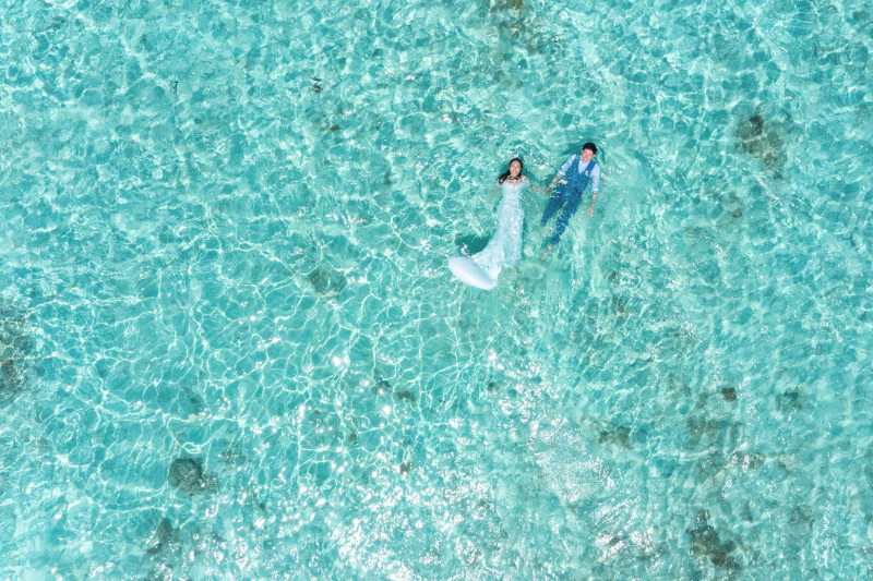 ウォーターイン×ドローン撮影