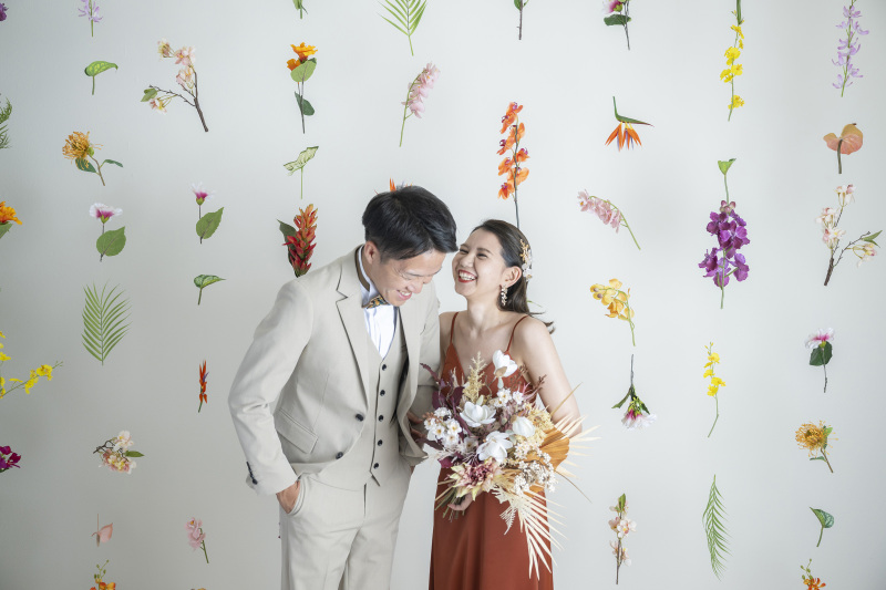 カラードレスも豊富!