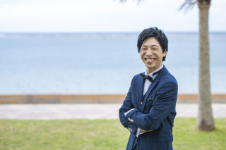 新郎様ヘアセット