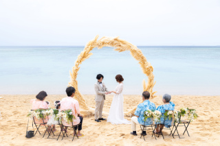 マーブルリゾートウェディング沖縄［MARBLE RESORT WEDDING 沖縄］_ビーチ挙式