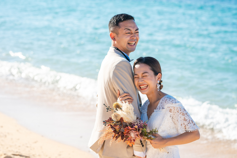 マーブルリゾートウェディング沖縄［MARBLE RESORT WEDDING 沖縄］_事前来店なしで撮影できる