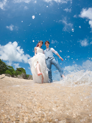 マーブルリゾートウェディング沖縄［MARBLE RESORT WEDDING 沖縄］_ウォーターイン・水中撮影