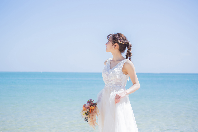 マーブルリゾートウェディング沖縄［MARBLE RESORT WEDDING 沖縄］_衣装の追加料金がない