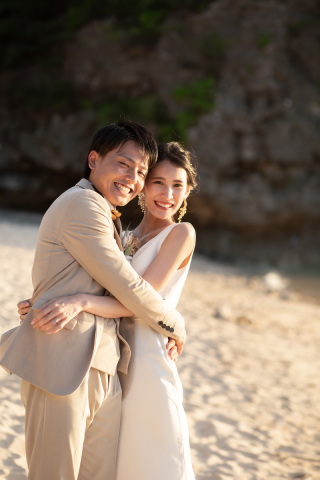 MARBLE RESORT WEDDING 沖縄_サンセットフォト