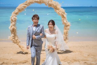 マーブルリゾートウェディング沖縄［MARBLE RESORT WEDDING 沖縄］_ビーチ挙式