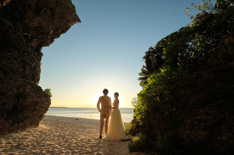 マーブルリゾートウェディング沖縄［MARBLE RESORT WEDDING 沖縄］_事前来店なしで撮影できる